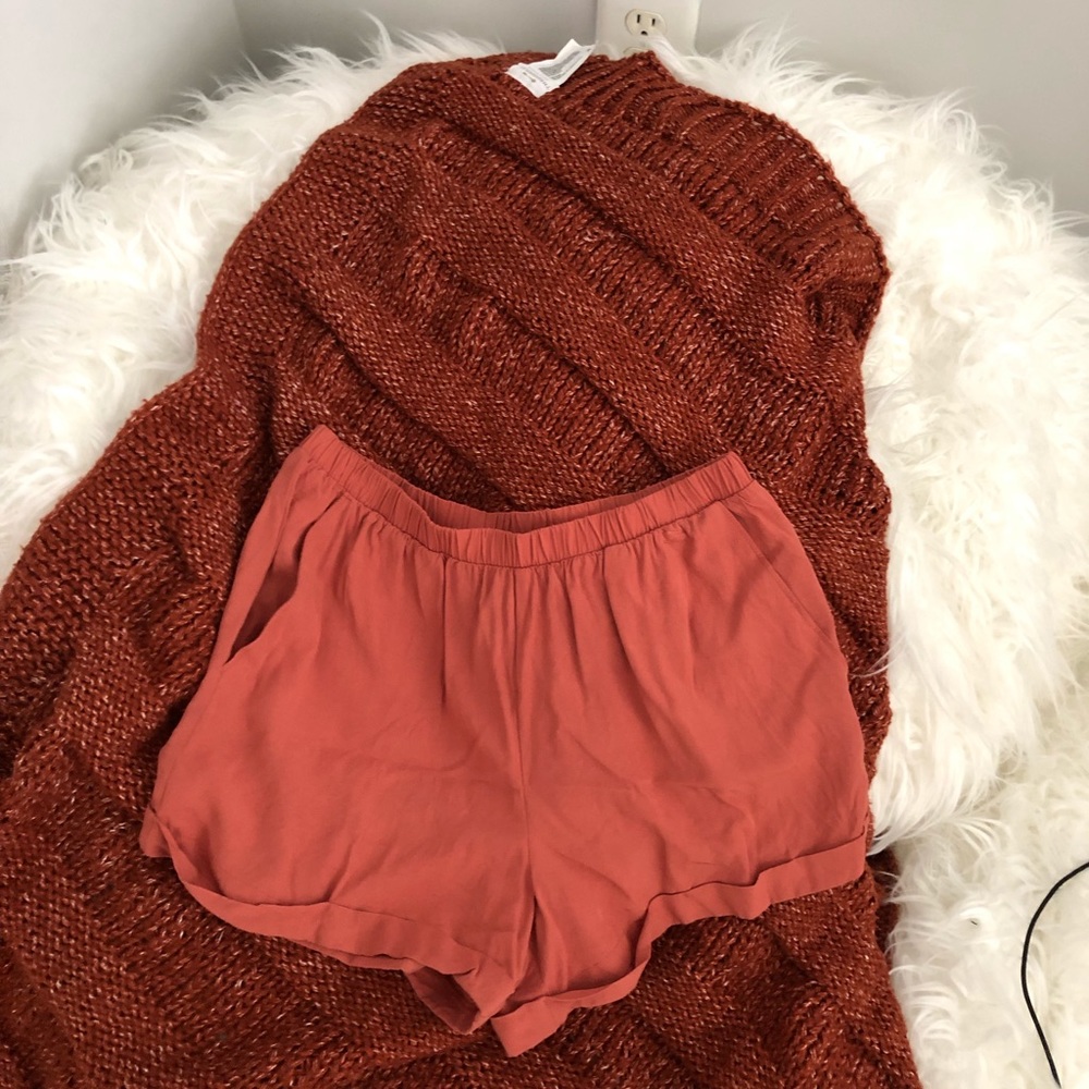 coral flow shorts